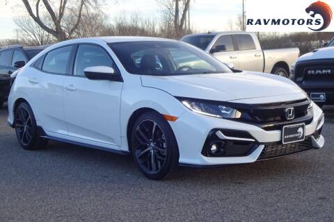 2021 Honda Civic for sale at RAVMOTORS in Burnsville MN