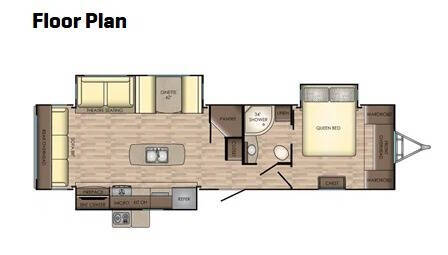 2018 Crossroads RV Sunset Trail 33SI
