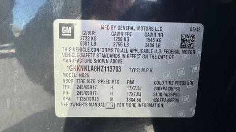 2017 GMC Acadia SLE-1