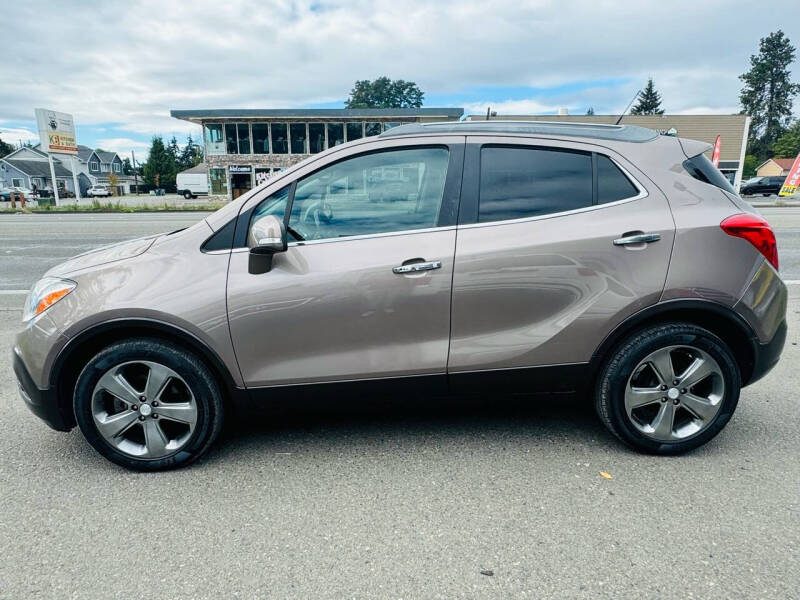 Used 2014 Buick Encore Convenience with VIN KL4CJBSB6EB525087 for sale in Tacoma, WA