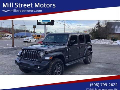 2018 Jeep Wrangler Unlimited for sale at Mill Street Motors in Worcester MA
