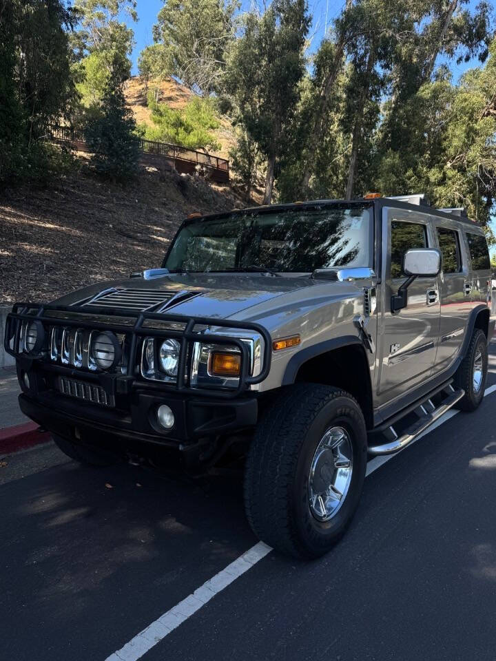 Silver 2003 HUMMER H2 Base 4dr 4WD SUV 1