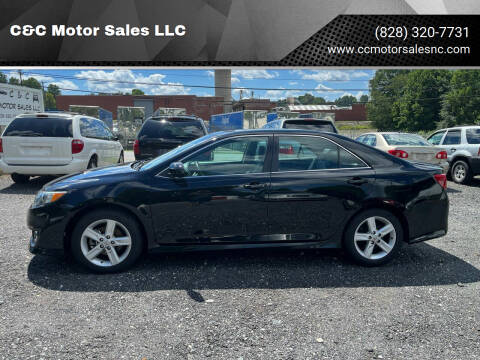 2012 Toyota Camry for sale at C&C Motor Sales LLC in Hudson NC