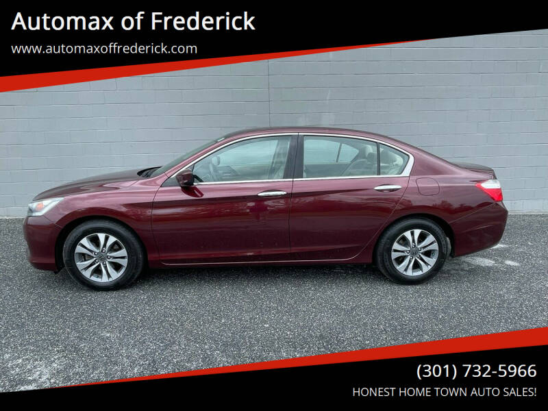 2015 Honda Accord for sale at Automax of Frederick in Frederick MD