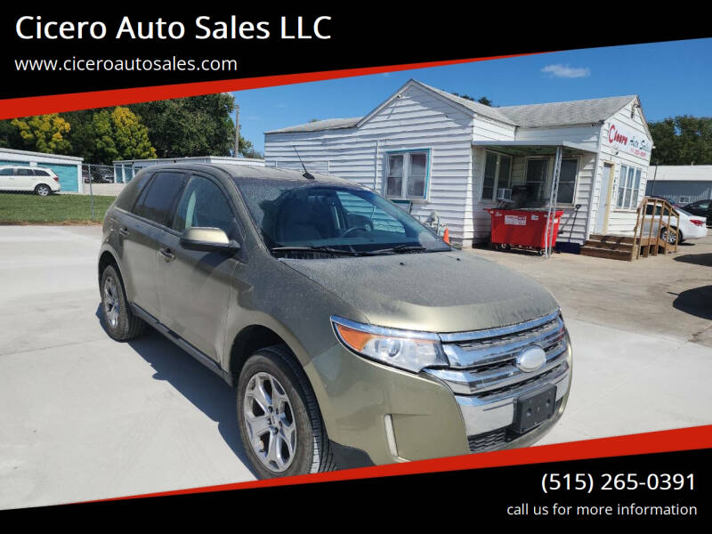 2013 Ford Edge for sale at Cicero Auto Sales LLC in Des Moines IA