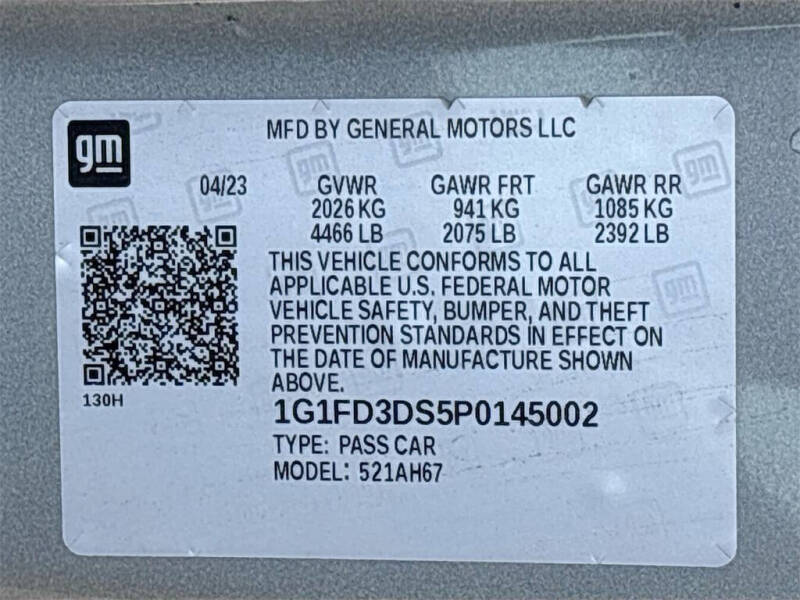 2023 Chevrolet Camaro LT