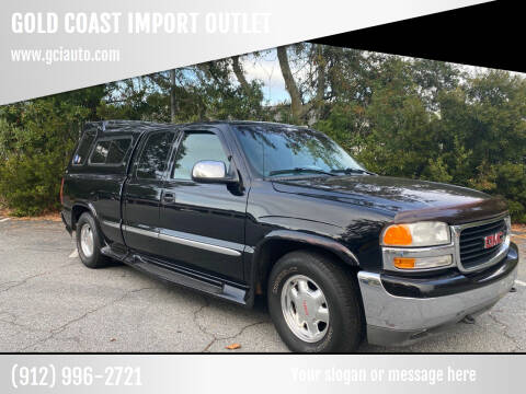 1999 GMC Sierra 1500 for sale at GOLD COAST IMPORT OUTLET in Saint Simons Island GA