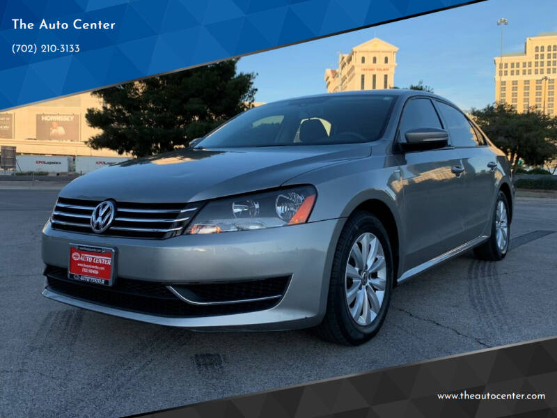 2013 Volkswagen Passat for sale at The Auto Center in Las Vegas NV