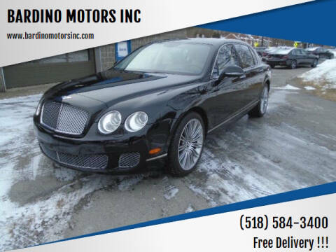 2012 Bentley Continental for sale at BARDINO MOTORS INC in Saratoga Springs NY