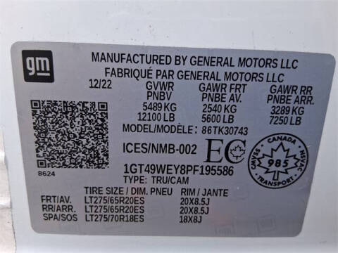 2023 GMC Sierra 3500HD