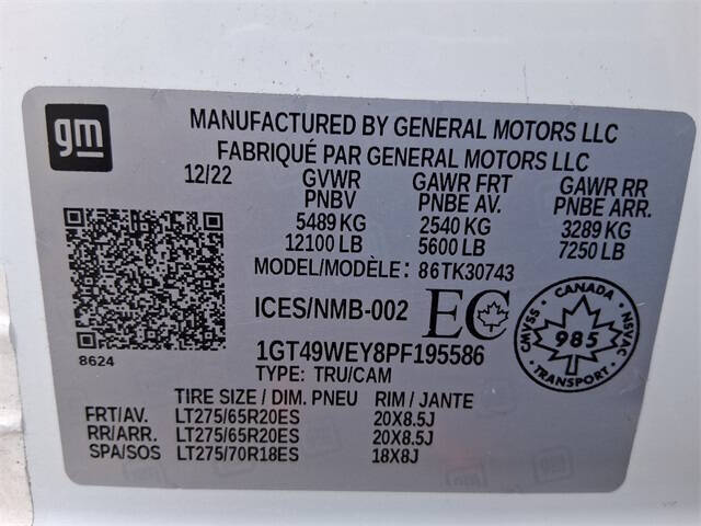 2023 GMC Sierra 3500HD