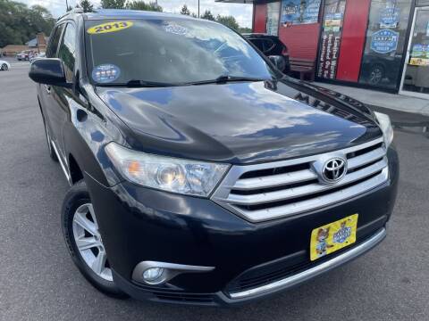 2013 Toyota Highlander for sale at 4 Wheels Premium Pre-Owned Vehicles in Youngstown OH
