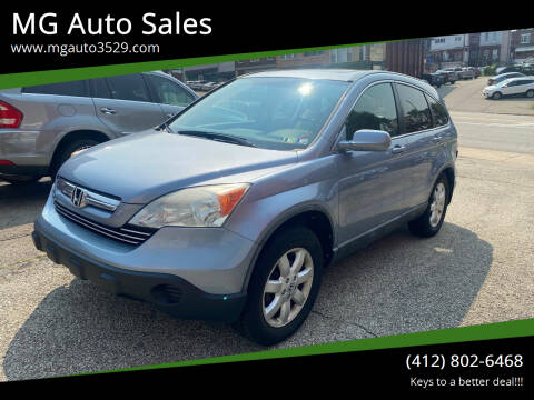 2008 Honda CR-V for sale at MG Auto Sales in Pittsburgh PA