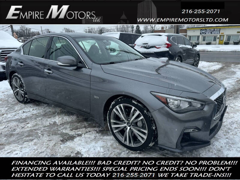 2018 Infiniti Q50 for sale at Empire Motors LTD in Cleveland OH