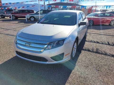 2012 Ford Fusion for sale at Bickham Used Cars in Alamogordo NM