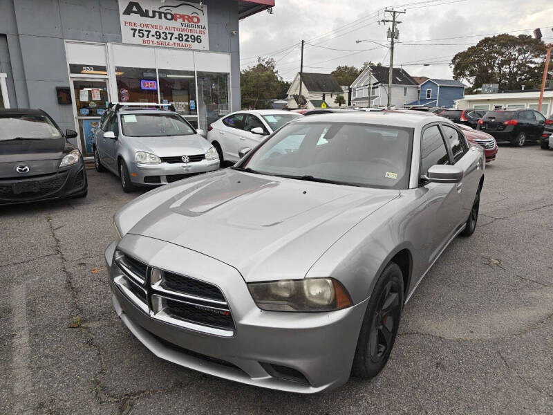 2014 Dodge Charger for sale at AutoPro Virginia LLC in Virginia Beach VA