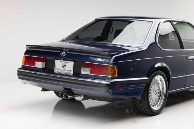 1988 BMW M6