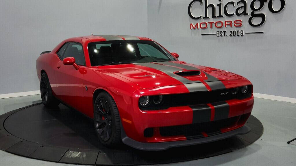 Red 2016 Dodge Challenger SRT Hellcat SRT Hellcat 2dr Coupe 2