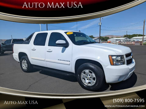 2008 Chevrolet Avalanche for sale at Auto Max USA in Yakima WA