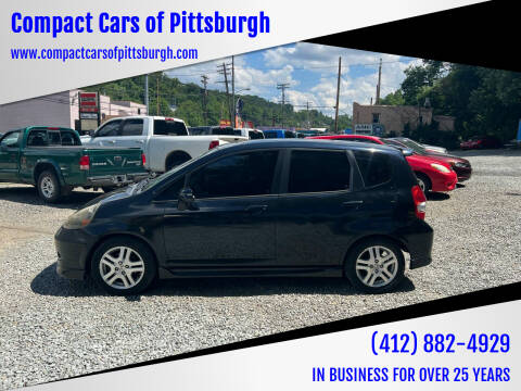 2007 Honda Fit for sale at Compact Cars of Pittsburgh in Pittsburgh PA