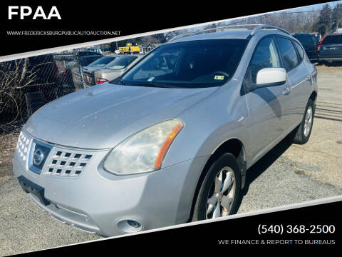 2009 Nissan Rogue for sale at FPAA in Fredericksburg VA