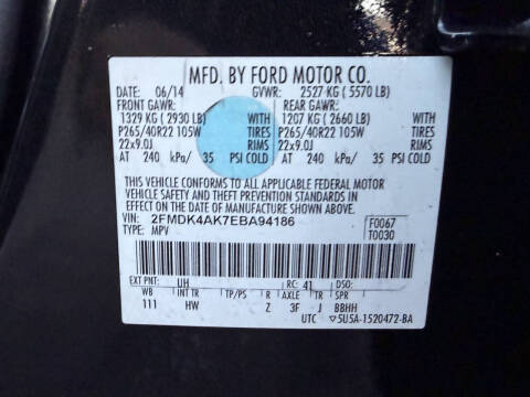 2014 Ford Edge Sport