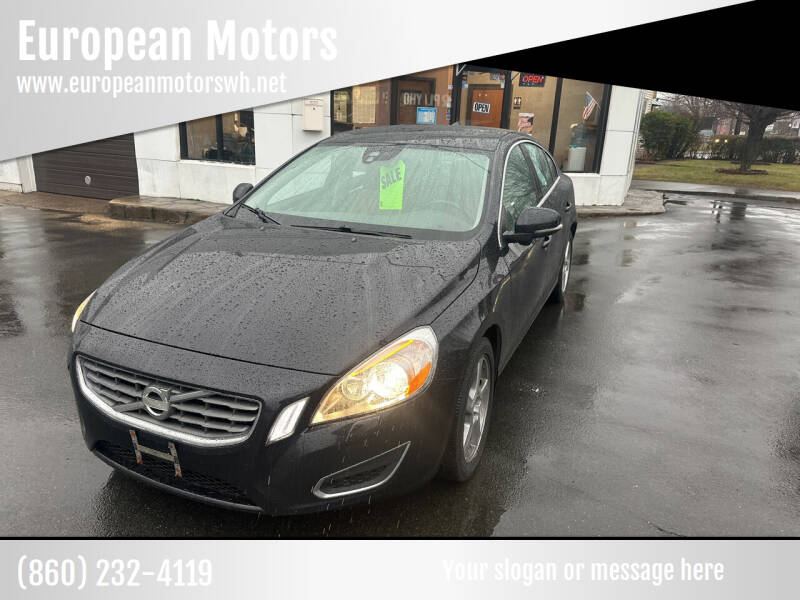 2012 Volvo S60 for sale at European Motors in West Hartford CT