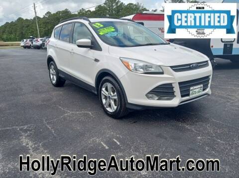 2013 Ford Escape for sale at Holly Ridge Auto Mart in Holly Ridge NC