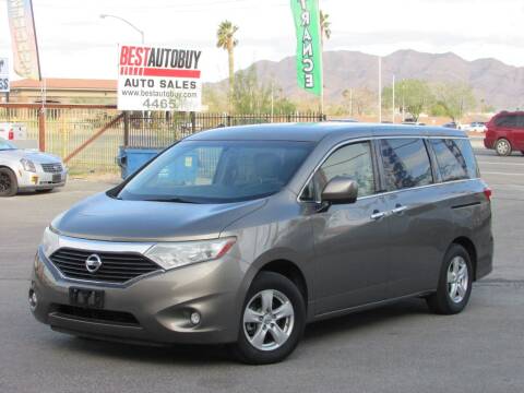 2015 Nissan Quest for sale at Best Auto Buy in Las Vegas NV