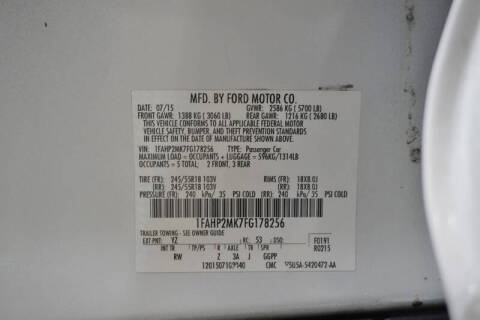 2015 Ford Taurus Police Interceptor