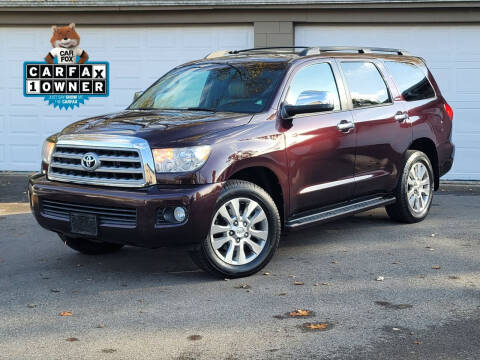 2012 Toyota Sequoia for sale at Riverfront Auto Sales in Middletown OH
