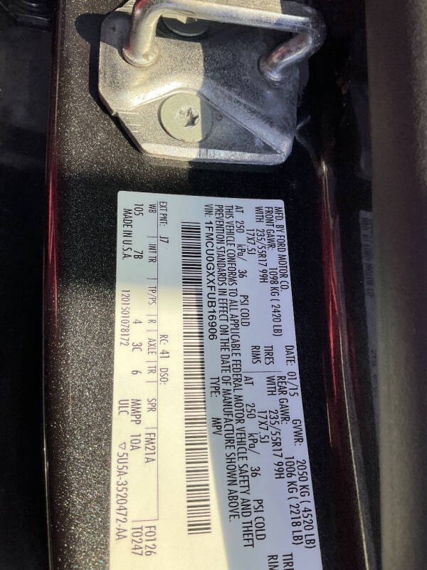 2015 Ford Escape SE