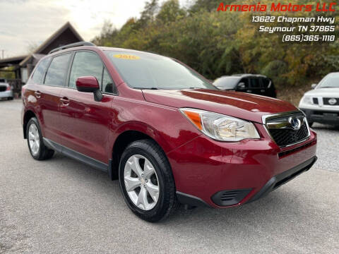 2016 Subaru Forester for sale at Armenia Motors in Seymour TN