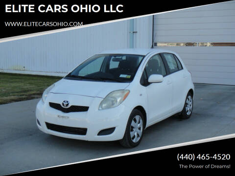 2009 Toyota Yaris for sale at ELITE CARS OHIO LLC in Solon OH