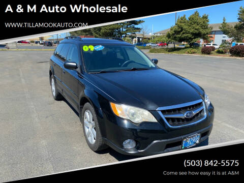 2009 Subaru Outback for sale at A & M Auto Wholesale in Tillamook OR