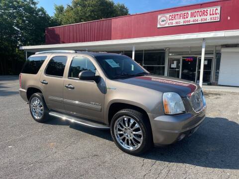 2013 GMC Yukon for sale at Certified Motors LLC in Mableton GA