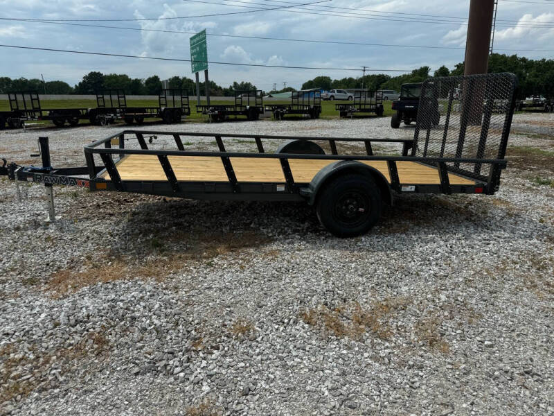 2024 RAWMAXX 77X14 SINGLE AXLE UTILITY