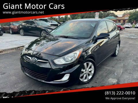 2013 Hyundai Accent for sale at Giant Motor Cars in Tampa FL