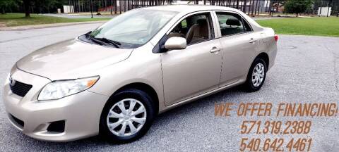 2010 Toyota Corolla for sale at EED Auto Group in Fredericksburg VA