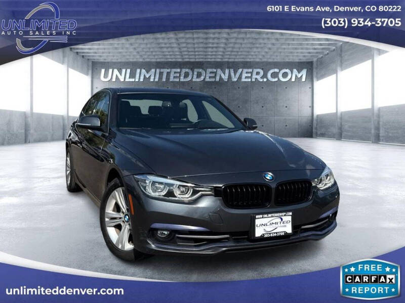 2017 BMW 3 Series for sale at Unlimited Auto Sales in Denver CO