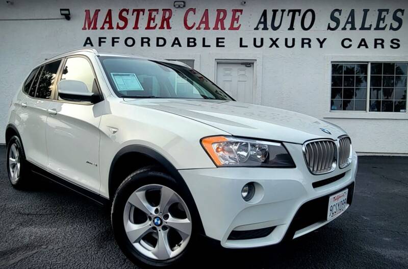 2012 BMW X3 for sale at Mastercare Auto Sales in San Marcos CA
