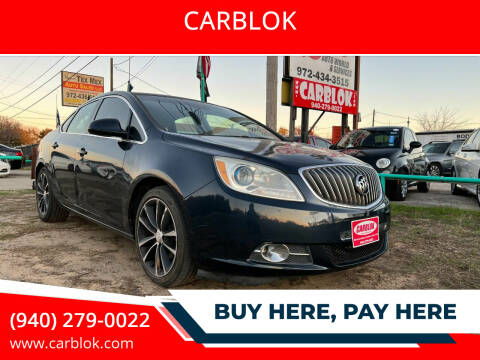 2016 Buick Verano for sale at CARBLOK in Lewisville TX