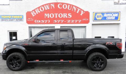 2012 Ford F-150 for sale at Brown County Motors in Russellville OH