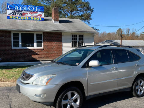 2007 Lexus RX 350 for sale at Cars of America in Dinwiddie VA