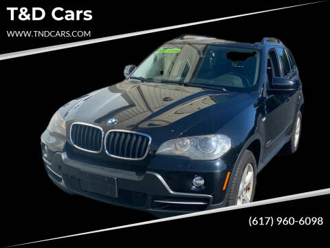 2010 BMW X5 for sale at T&D Cars in Holbrook MA