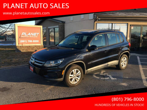2015 Volkswagen Tiguan for sale at PLANET AUTO SALES in Lindon UT