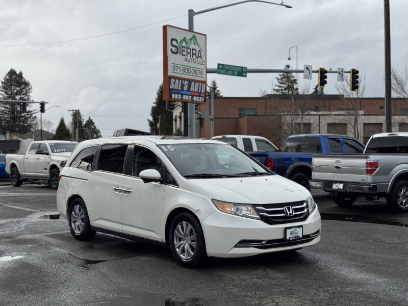 2015 Honda Odyssey for sale at SIERRA AUTO LLC in Salem OR