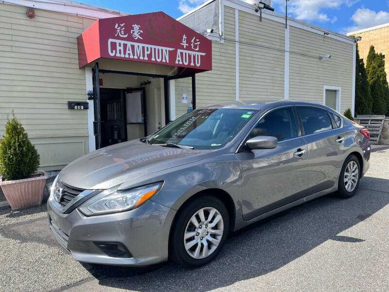 2017 Nissan Altima for sale at Champion Auto LLC in Quincy MA