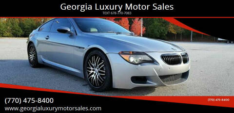 2007 BMW M6 for sale at Georgia Luxury Motor Sales in Cumming GA