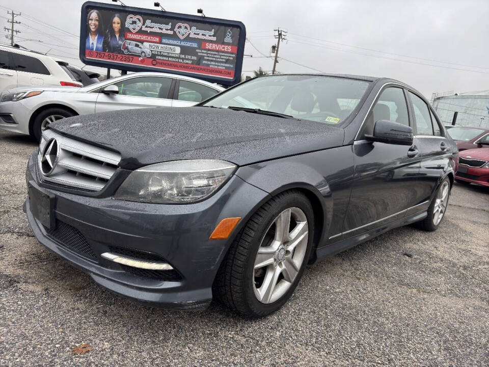 2011 Mercedes-Benz C-Class for sale at Omega Auto Sales in NORFOLK, VA